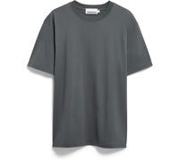 Armedangels Herren Maarkos Mid Weight T-Shirt (Größe L, grau)