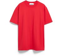 MAARKOS MID WEIGHT T-SHIRT | 100% Bio-Baumwolle - rot (L)