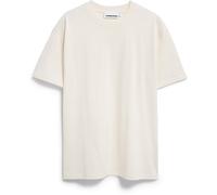 Armedangels T-Shirt Maarkos Mid Weight Herren aus Bio-Baumwolle Relaxed Fit Weiß (Oatmilk) L
