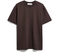 Armedangels T-Shirt MAARKOS MID WEIGHT - 100% Bio-Baumwolle - braun (M)