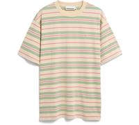MAARKOS GESTREIFTES T-SHIRT | 100% Bio-Baumwolle - mehrfarbig (L)