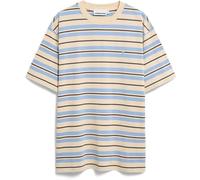 MAARKOS GESTREIFTES T-SHIRT |100% Bio-Baumwolle - mehrfarbig (L)