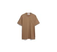 ARMEDANGELS MAARKOS POCKET - Männer Relaxed Fit T-Shirt - braun L light oak