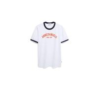 ARMEDANGELS Herren Midweight T-Shirt aus Bio-Baumwolle MAARKOS Ringer Relaxed Fit White