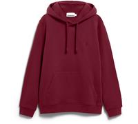 PAARLO FLEECE HOODIE | 100% Bio-Baumwolle - rot (L)