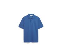 ARMEDANGELS MAARIO - Männer Regular Fit Poloshirt - blau M dark morning