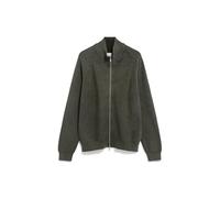 AARTYOM GMT DYE | Cardigan aus Bio-Baumwolle - oliv (M)