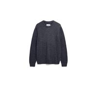 ARMEDANGELS ALVAARIO - Männer Regular Fit Strickpullover - mehrfarbig XL steel melange-dark morning-night sky