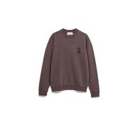 ARMEDANGELS Relaxed Fit Sweatshirt aus reiner Baumwolle Modell 'ICONIC Å' in Hellbraun, Größe M