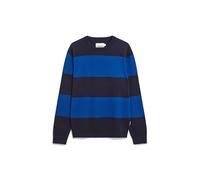 ARMEDANGELS LOUKAA STRIPES - Männer Regular Fit Strickpullover - mehrfarbig M