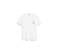 ARMEDANGELS JAAMES DIFFERENCE - Männer Regular Fit T-Shirt - weiss M white