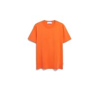 ARMEDANGELS JAAMES - Männer Regular Fit T-Shirt - orange L sunset orange