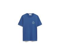 ARMEDANGELS Herren Regular T-Shirt aus Bio-Baumwolle JAAMES Smiley Regular Fit Dark Morning XL