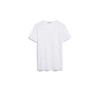 ARMEDANGELS HELMAAR RIB - Männer Fitted T-Shirt - weiss L