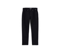 DYLAANO STRAIGHT JEANS | Bio-Baumwoll Mix Comfort Stretch - schwarz (34-34)