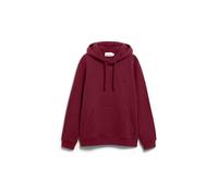 PAARLO FLEECE HOODIE | 100% Bio-Baumwolle - rot (M)