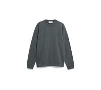 Armedangels Herren Sweatshirt BAARO LOOP aus Bio-Baumwolle Space Steel L
