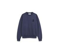 ARMEDANGELS Herren Sweatshirt aus Bio-Baumwolle Iconic Å EMAAL GMT DYE Relaxed Fit Blue Noon Washed XL