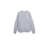 Armedangels Sweatshirt ICONIC Å JOAAN MELANGE aus Bio-Baumwolle Relaxed Fit Grau XL