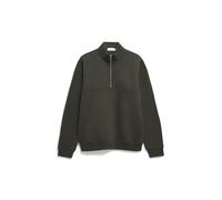 ARMEDANGELS Herren Sweatshirt WAARLO Fleece – aus Bio-Baumwolle – Regular Fit – oliv M