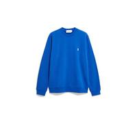 ARMEDANGELS Herren Sweatshirt aus recyceltem Baumwoll Mix BAARO Comfort Regular Fit Dynamo Blue
