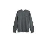 ARMEDANGELS Herren Sweatshirt aus recyceltem Baumwoll Mix BAARO Comfort Regular Fit Space Steel S