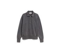 ARMEDANGELS ICONIC Å GMT DYE ZIP TROYER - Herren Sweatshirts aus Bio-Baumwolle dark steel washed XXL