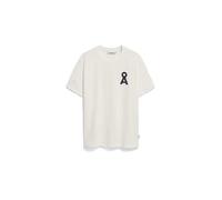 Armedangels Oversized T-Shirt aus Bio-Baumwolle Modell 'AADRU' in Offwhite, Größe XL