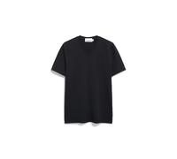 ARMEDANGELS JAAMES V-NECK - Männer Regular Fit T-Shirt - schwarz M