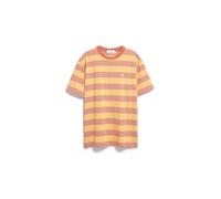Armedangels Herren Maarkos Multi Stripes T-Shirt (Größe M, rosa)