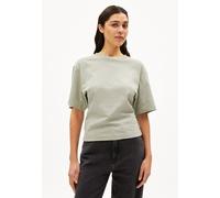 ARMEDANGELS HERSILIAA - Damen Heavyweight T-Shirt aus Bio-Baumwoll Mix seagreen XS