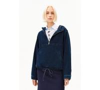 JEANSJACKE MIT KAPUZE | Bio-Baumwoll Mix - blau (M)