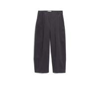 ARMEDANGELS Damen Webhose aus Bio-Baumwoll Mix Barrel Twill Regular Fit Dark Steel XL