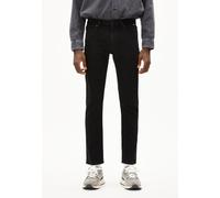 ARMEDANGELS IAAN Herren Slim Jeans recycelter Baumwoll Mix Comfort Stretch rinse black Herren W34/L30