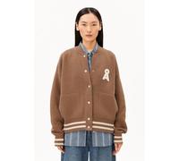 ARMEDANGELS ICONIC Å AALISON Damen Collegejacke aus Bio-Woll Mix amberwood-golden hay M