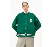 ARMEDANGELS ICONIC Å AALISON Damen Collegejacke aus Bio-Woll Mix emerald green XS