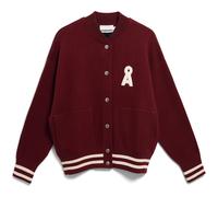 ARMEDANGELS Oversized Bomberjacke aus Baumwoll-Mix Modell 'ICONIC' in Bordeaux, Größe S