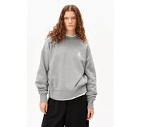 ARMEDANGELS ICONIC Å ALIZAA Damen Sweatshirt aus Bio-Baumwolle silver melange XXL