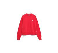 ARMEDANGELS Damen Sweatshirt aus Bio-Baumwolle Iconic Å ALIZAA Oversized Fit Mars Red