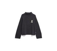 Armedangels - ICONIC Å BOUCLÉ KNIT SWEATER steel melange-oatmilk - Gr. - L