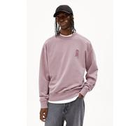 ARMEDANGELS ICONIC Å EMAAL GMT DYE - Herren Sweatshirt aus Bio-Baumwolle light grape washed L