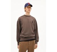 ARMEDANGELS Herren Sweatshirt aus Bio-Baumwolle Iconic Å EMAAL GMT DYE Relaxed Fit Tree Shade Washed