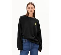 ARMEDANGELS ICONIC Å FIETAA Damen Longsleeve aus Bio-Baumwolle black XL