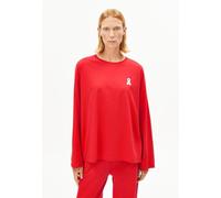 ARMEDANGELS ICONIC Å FIETAA Damen Longsleeve aus Bio-Baumwolle mars red XL