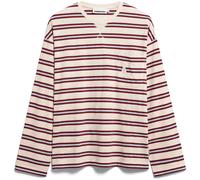 Armedangels Damen Iconic å Fietaa Stripe Longsleeve (Größe S, beige)