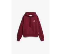 ARMEDANGELS ICONIC A Francisaraa Hoodie Sweatshirt - velvet red - Größe: XS