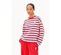 ARMEDANGELS ICONIC Å FRANKAA BOLD Damen Sweatshirt aus Bio-Baumwolle undyed-mars red-dynamo blue M