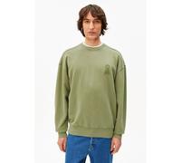 Armedangels - ICONIC Å GMT DYE SWEATSHIRT fatigue green washed - Gr. - L