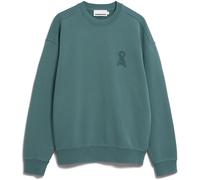 ICONIC Å GMT DYE SWEATSHIRT | 100% Bio-Baumwolle - petrol (L)