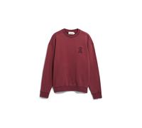 Armedangels - ICONIC Å GMT DYE SWEATSHIRT velvet red washed - Gr. - S